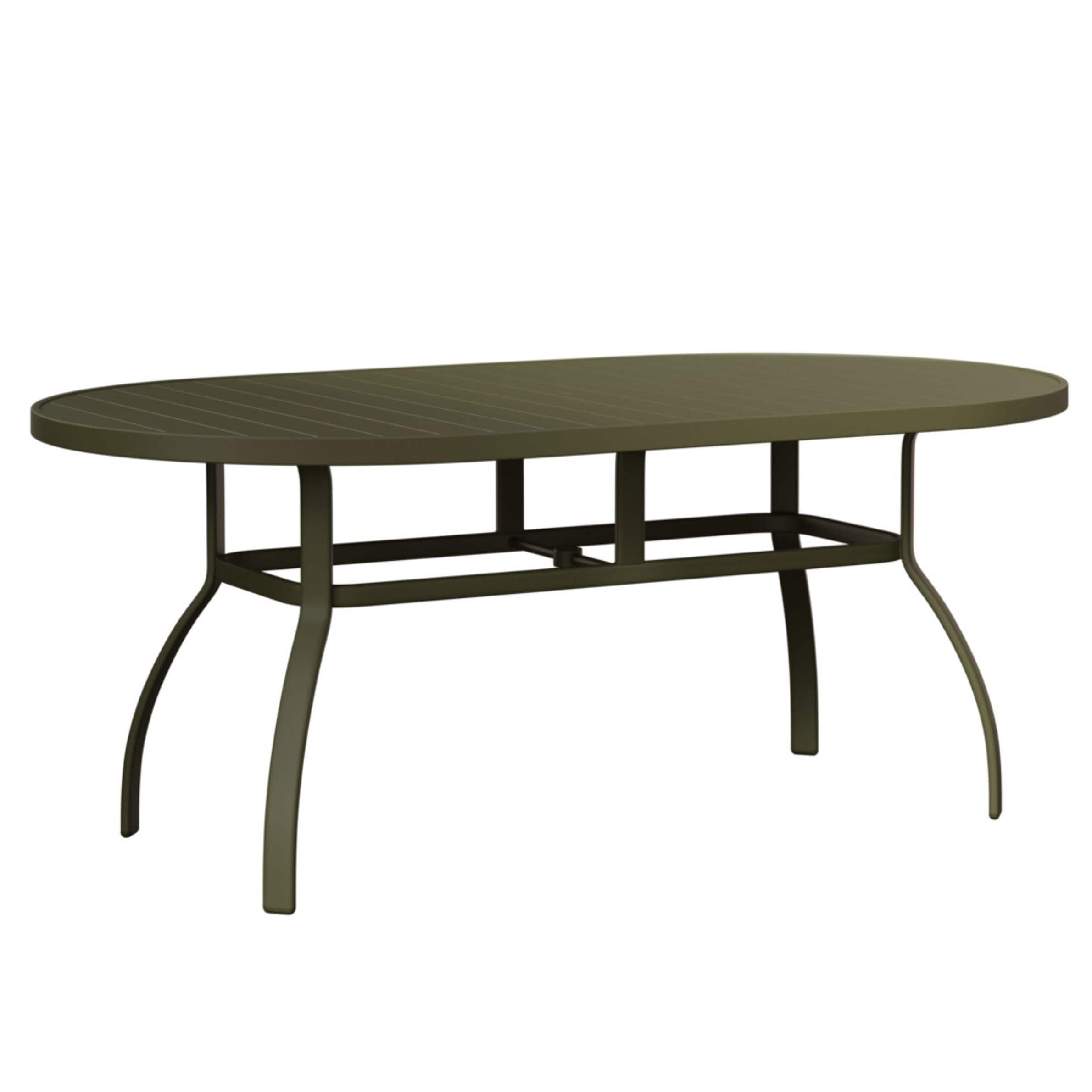 Berlin Gardens Murphy 76″ Aluminum Oblong Dining Table