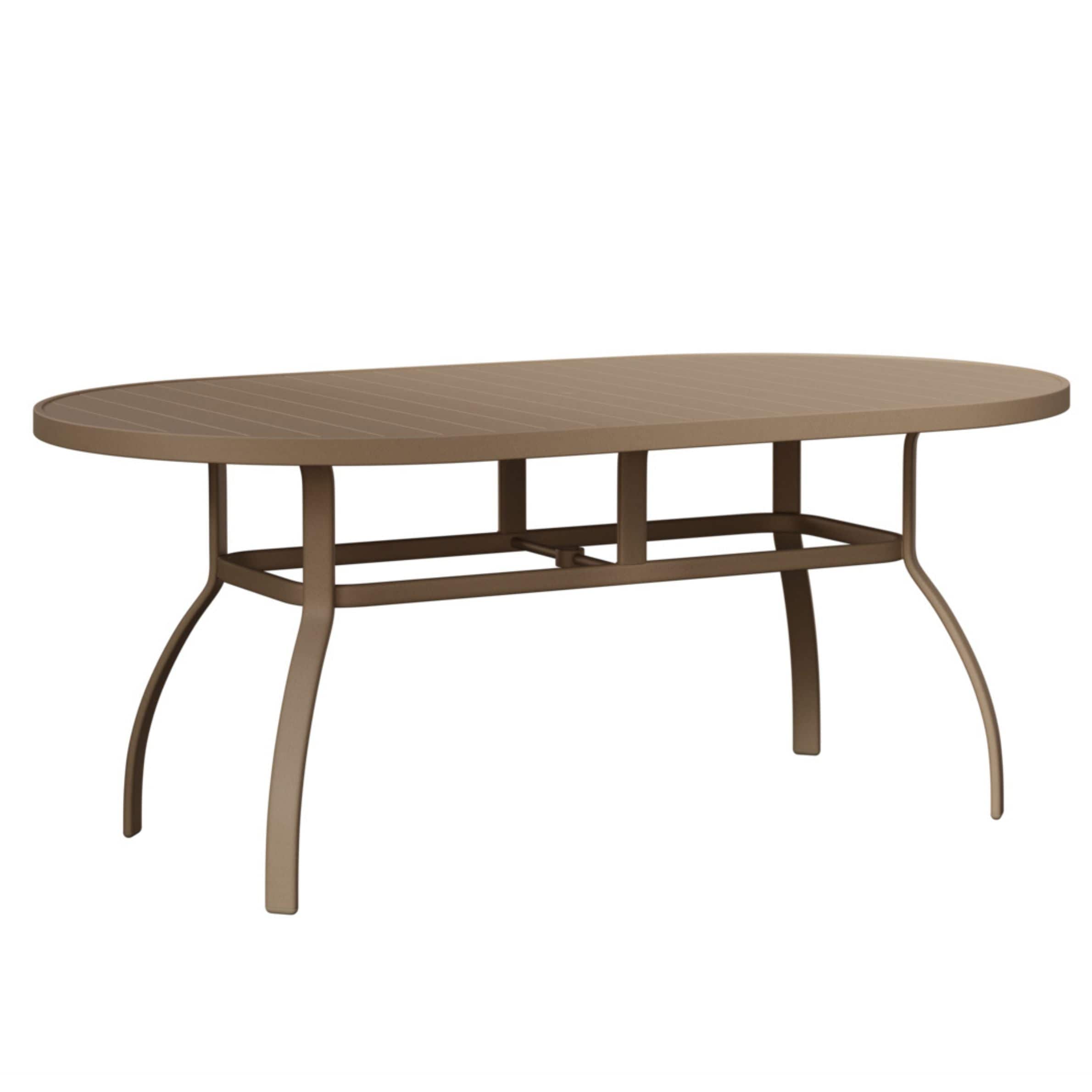 Berlin Gardens Murphy 76″ Aluminum Oblong Dining Table