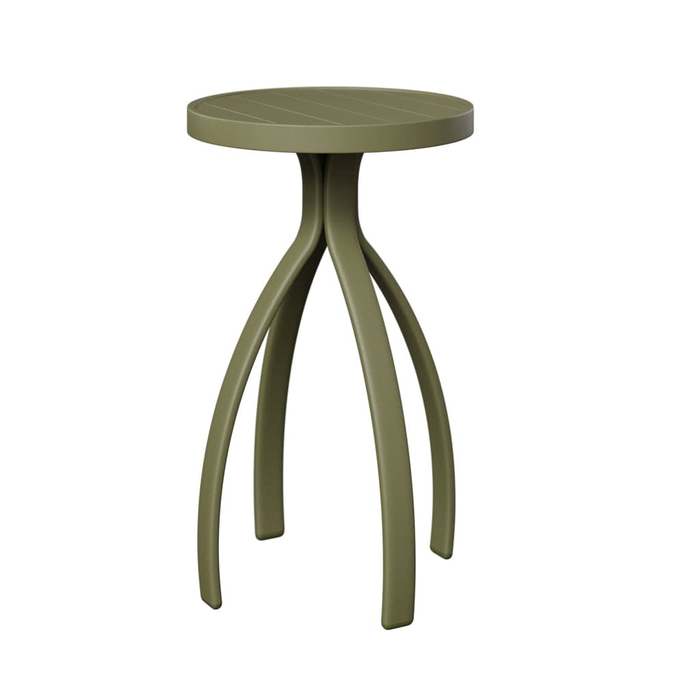 Berlin Gardens Murphy Aluminum Bar Height End Table