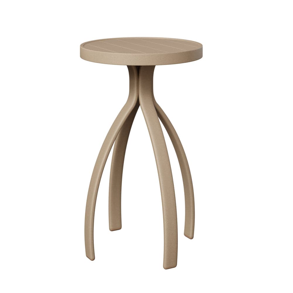 Berlin Gardens Murphy Aluminum Bar Height End Table