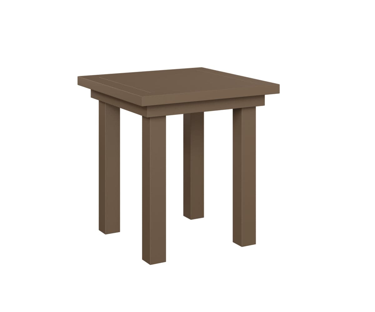 Berlin Gardens Vida Dining Height Aluminum End Table