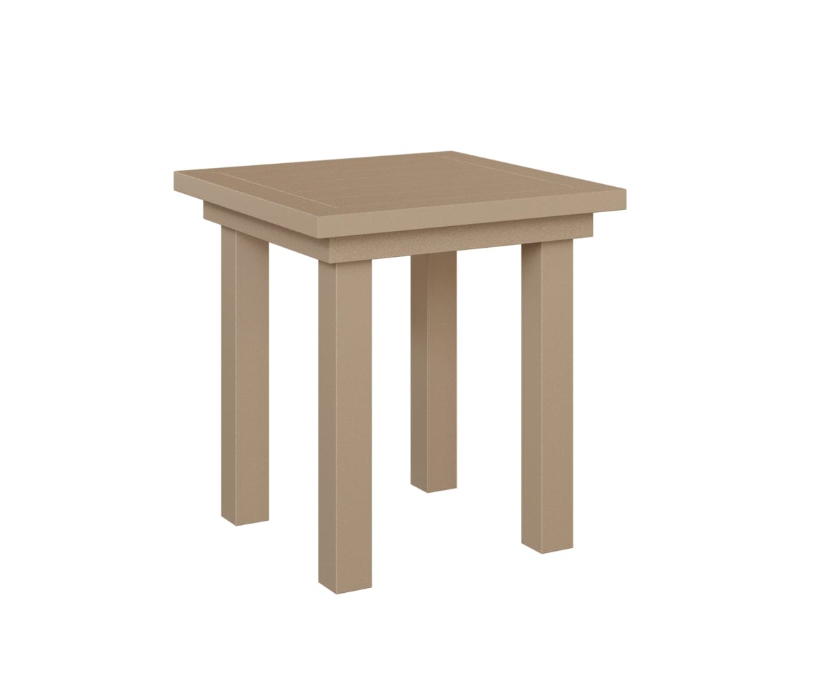 Berlin Gardens Vida Dining Height Aluminum End Table