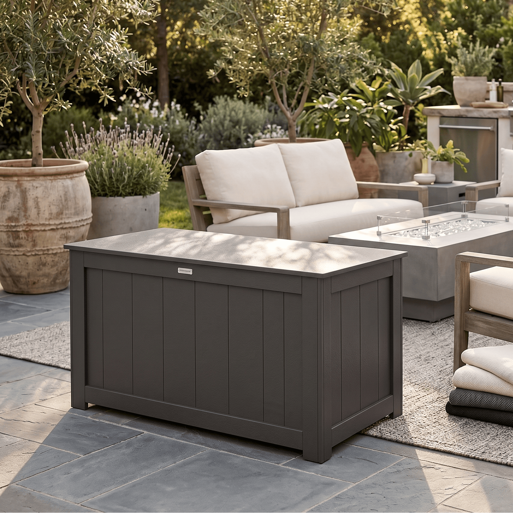 Berlin Gardens Accessories Poly Lumber Deck Box
