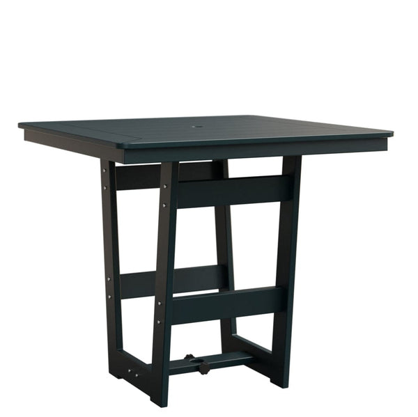 Berlin Gardens Hudson 40" Outdoor Poly Lumber Square Bar Table