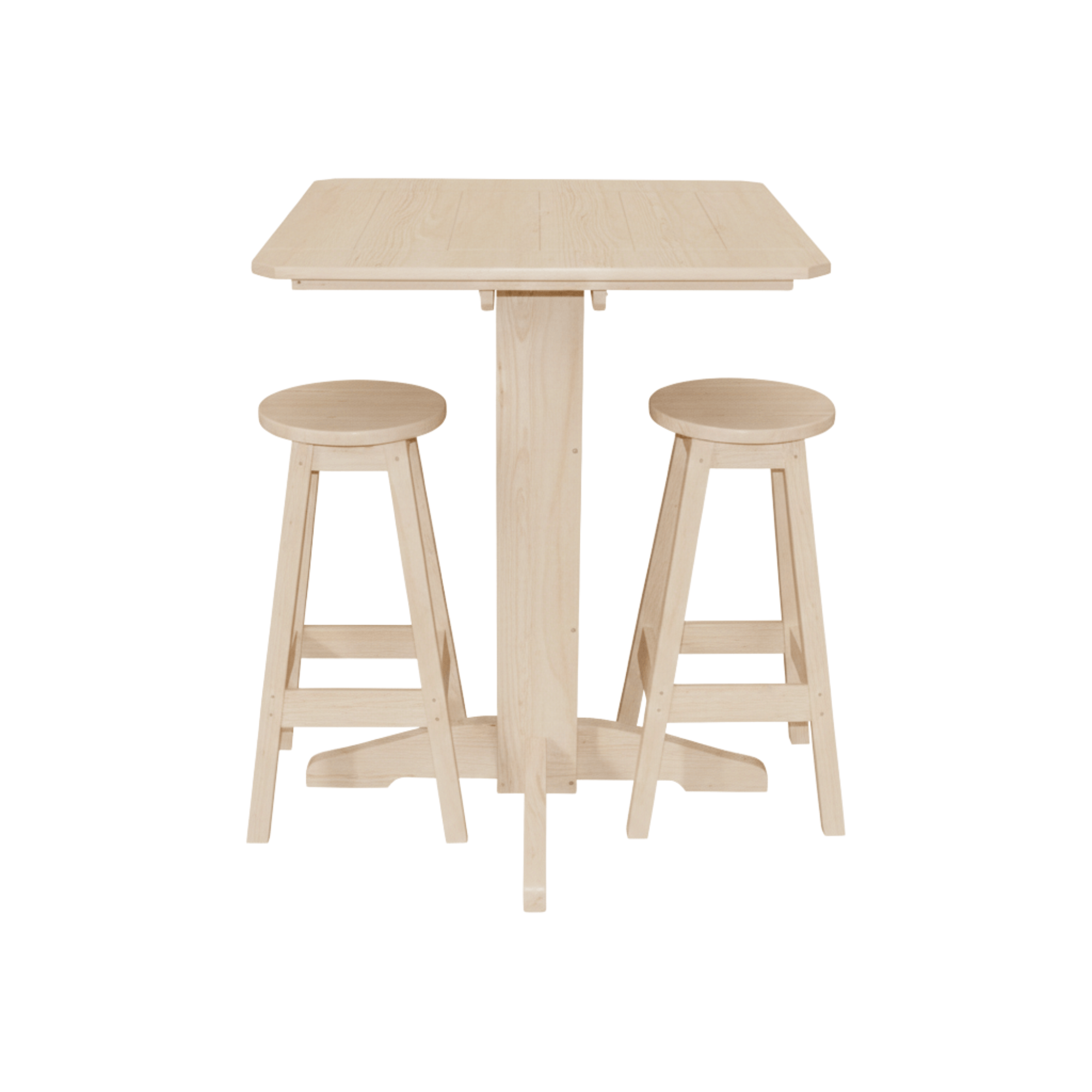 Keystone Amish Co. Sierra 3-Piece Poly Outdoor Bar Set