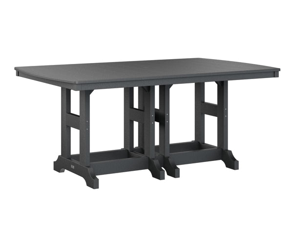 Berlin Gardens 6-Person Rectangular Counter Height Poly Dining Set