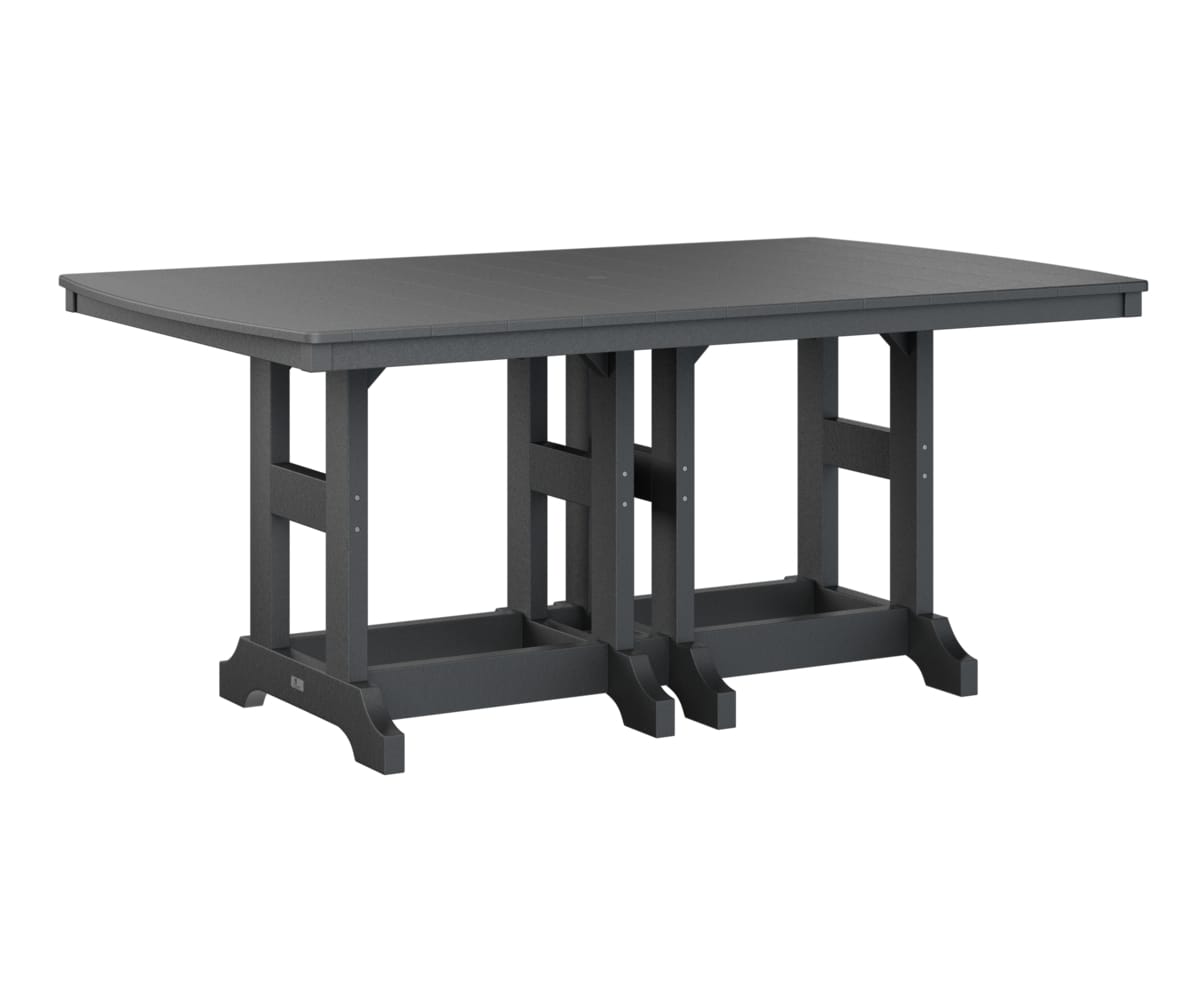 Berlin Gardens Classic Rectangular Poly Table & Bench Dining Set