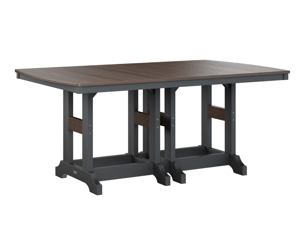 Berlin Gardens Classic Rectangular Poly Table & Bench Dining Set