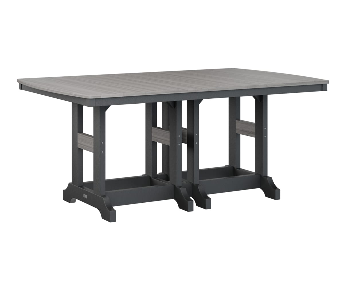 Berlin Gardens Classic Rectangular Poly Table & Bench Dining Set