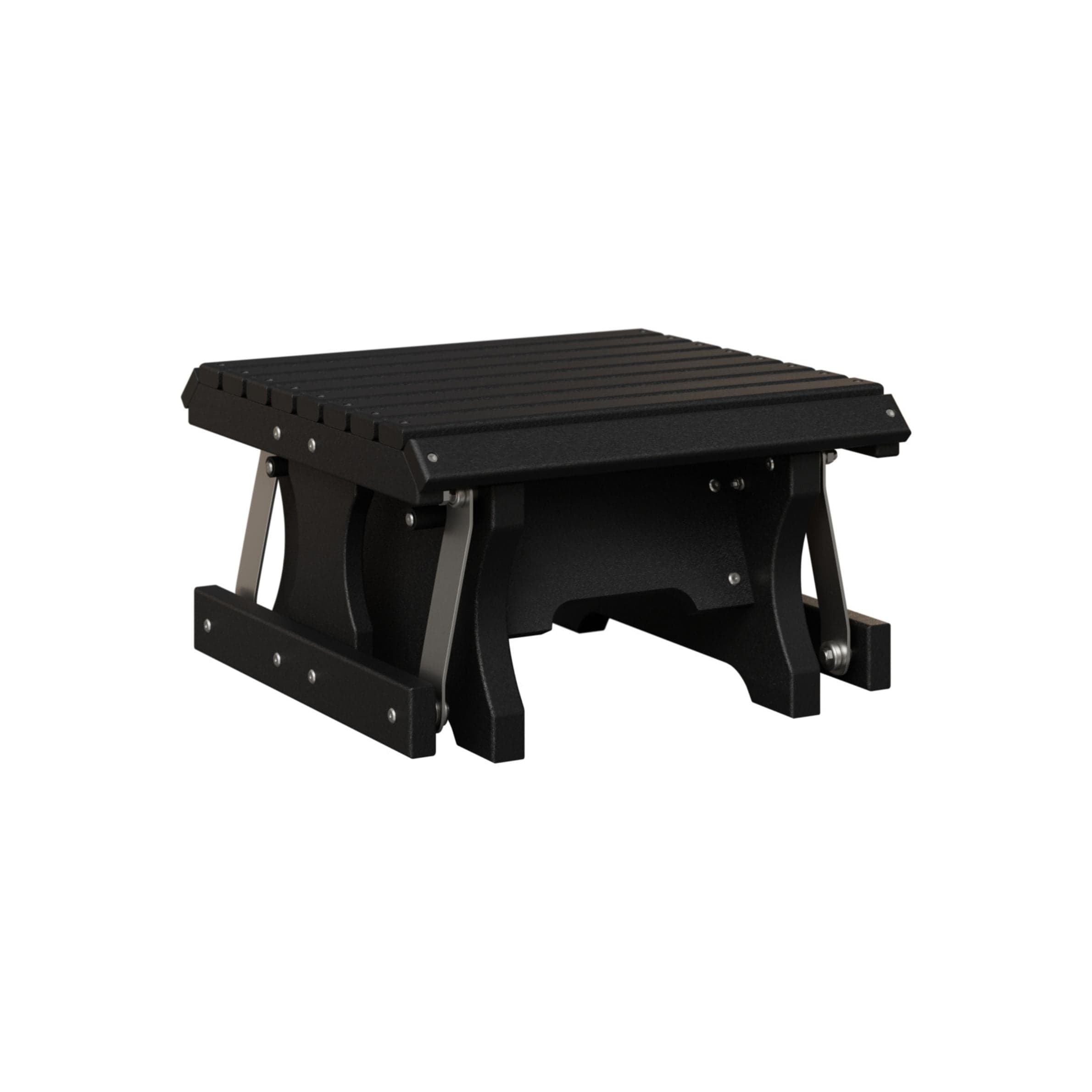 Berlin Gardens Poly Lumber Gliding Footstool