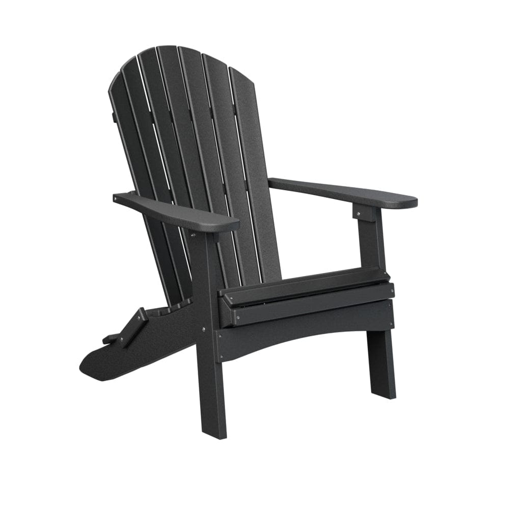 Berlin Gardens Comfo Back Poly Lumber Folding Adirondack Chair