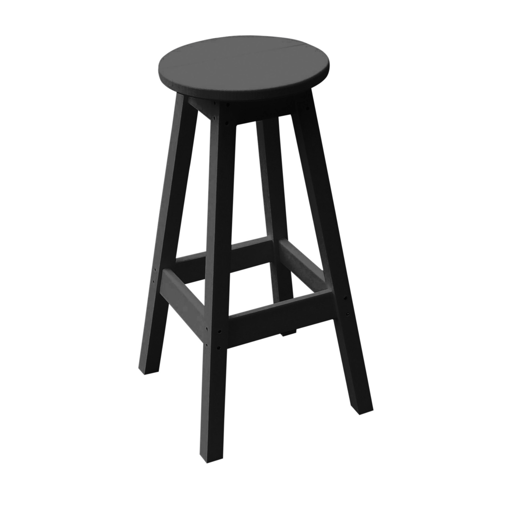 Keystone Amish Co. Poly Composite Round Bar Stool