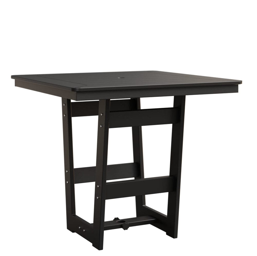 Berlin Gardens Hudson 40" Outdoor Poly Lumber Square Bar Table