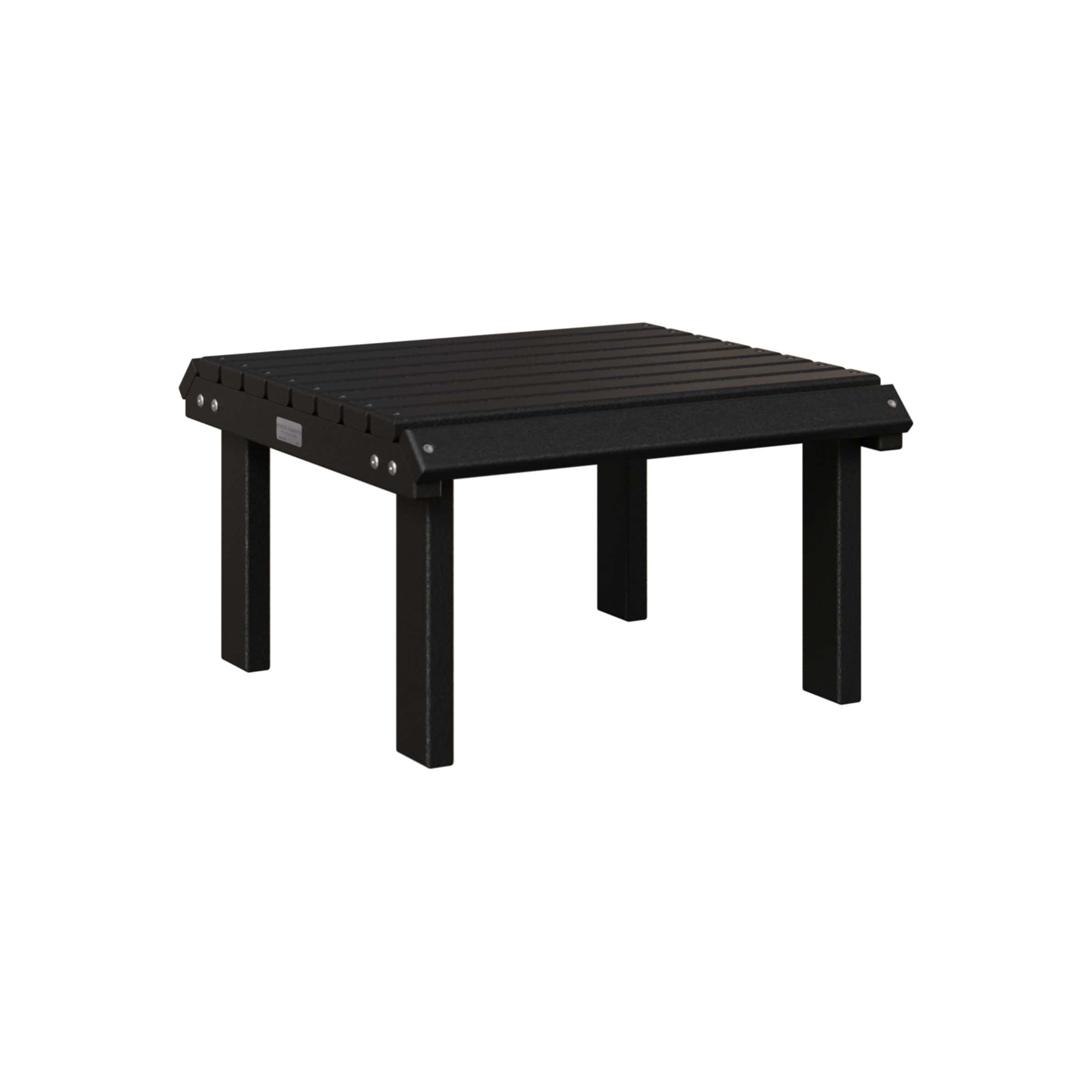 Berlin Gardens Poly Lumber Stationary Footstool