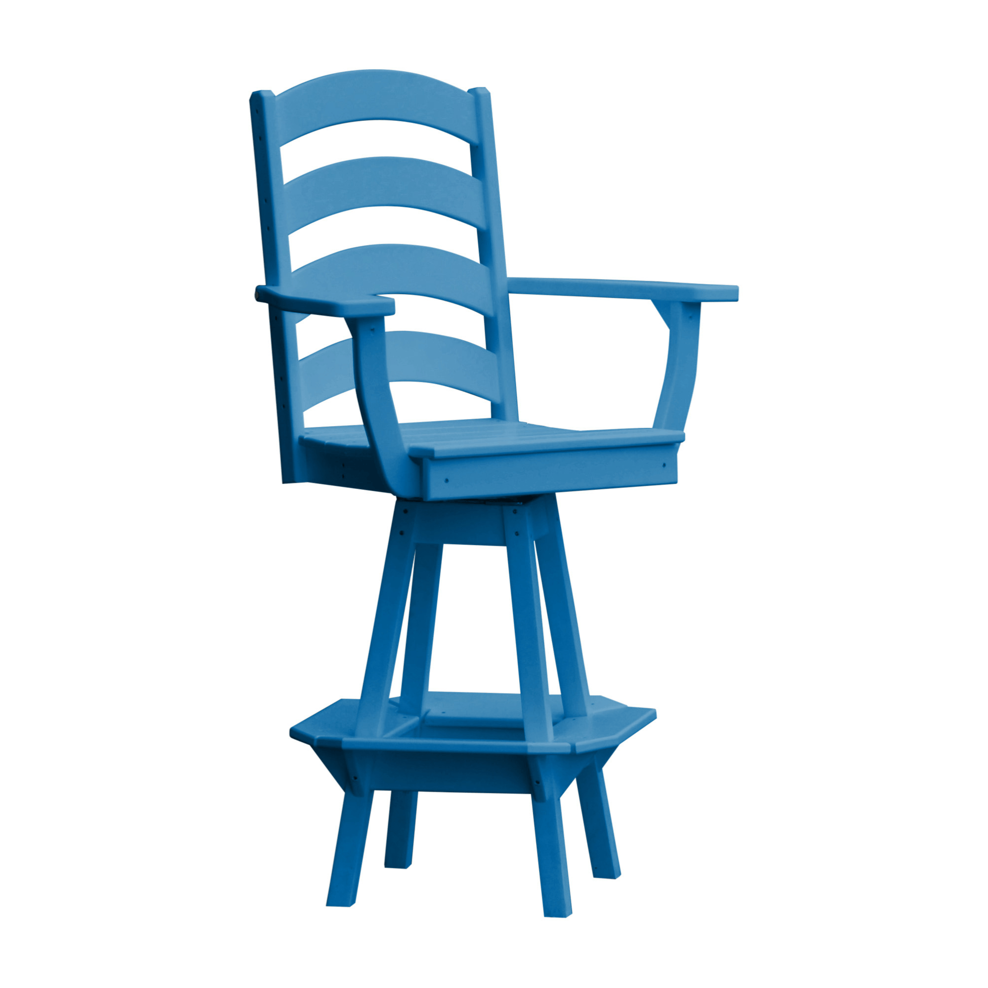 Keystone Amish Co. Josie Poly Composite Swivel Bar Chair