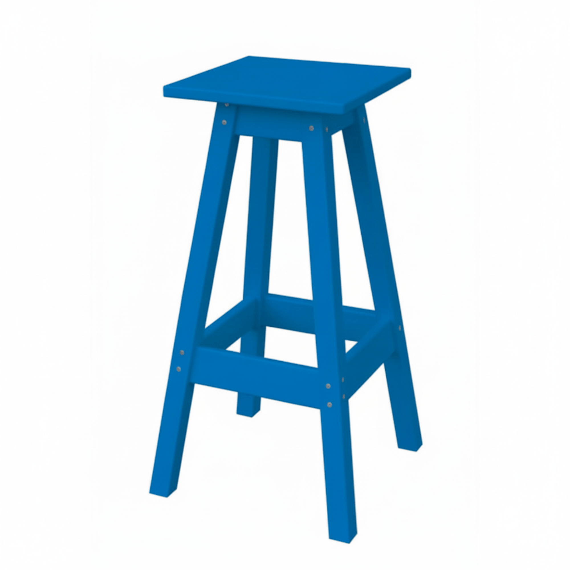Keystone Amish Co. Poly Square Outdoor Bar Stool