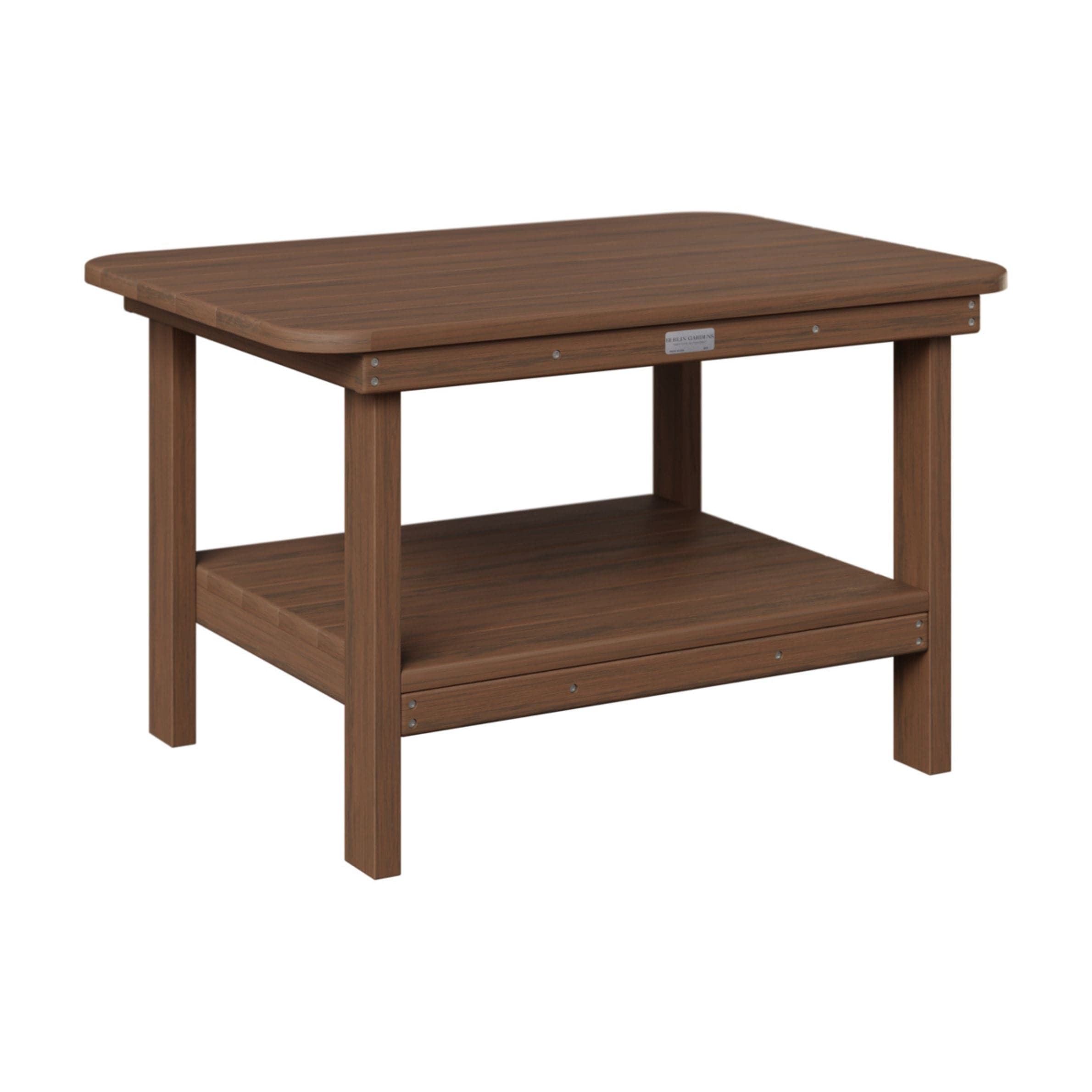 Berlin Gardens Poly Lumber Rectangle Coffee Table