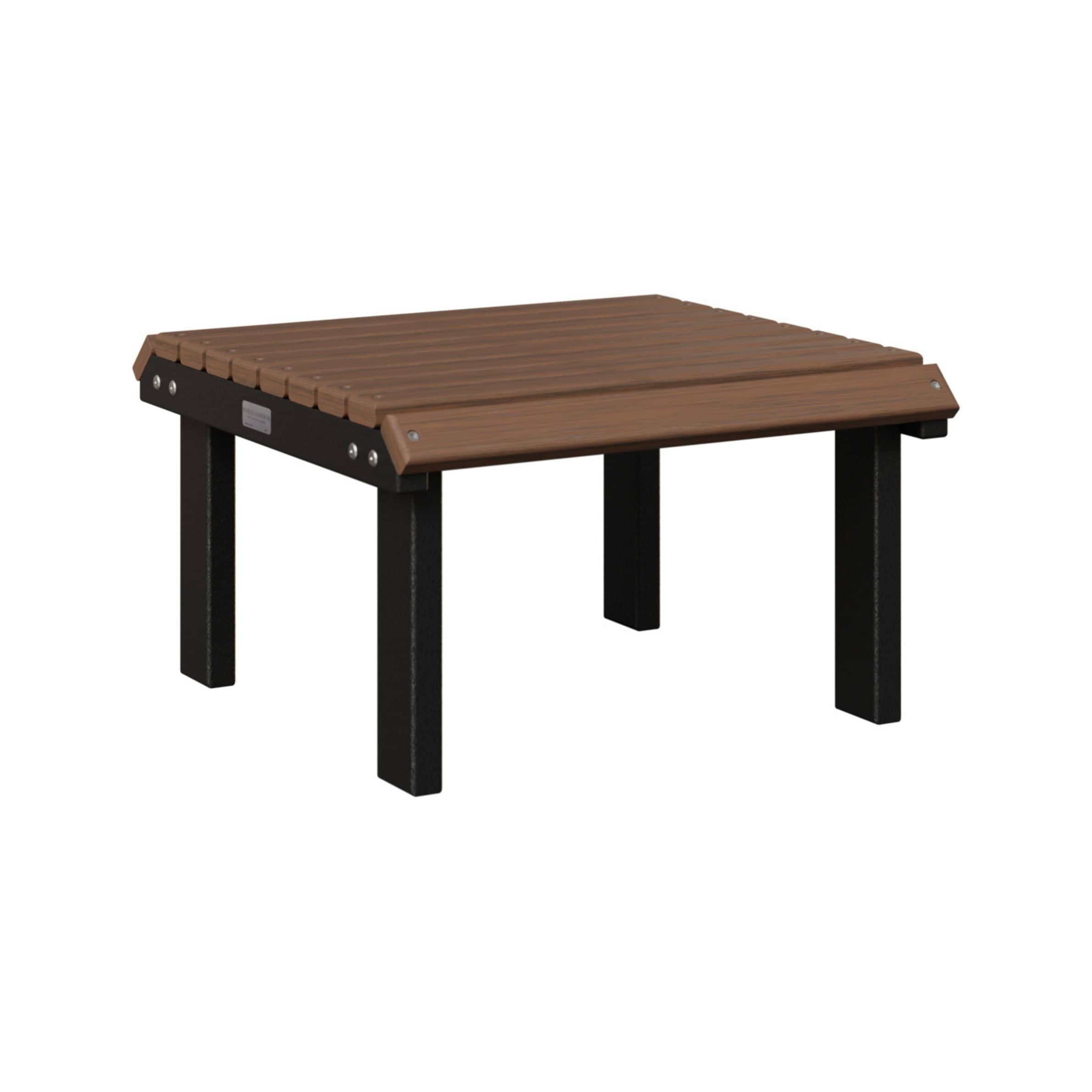 Berlin Gardens Poly Lumber Stationary Footstool
