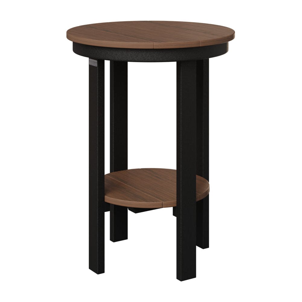 Berlin Gardens Poly Lumber Round End Counter Table