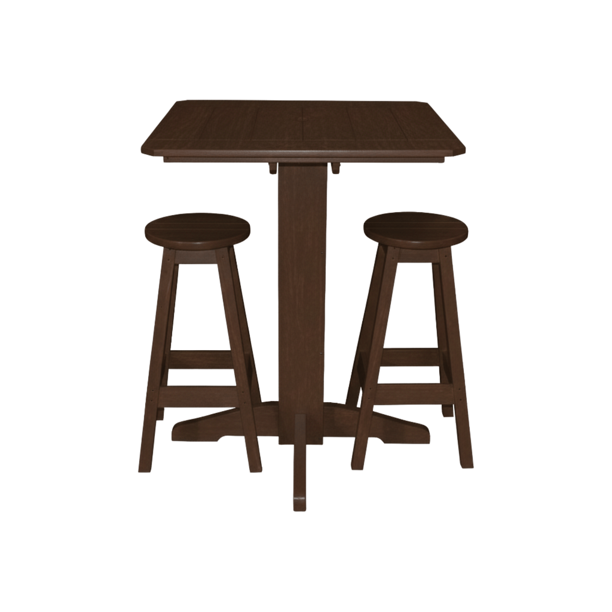 Keystone Amish Co. Sierra 3-Piece Poly Outdoor Bar Set