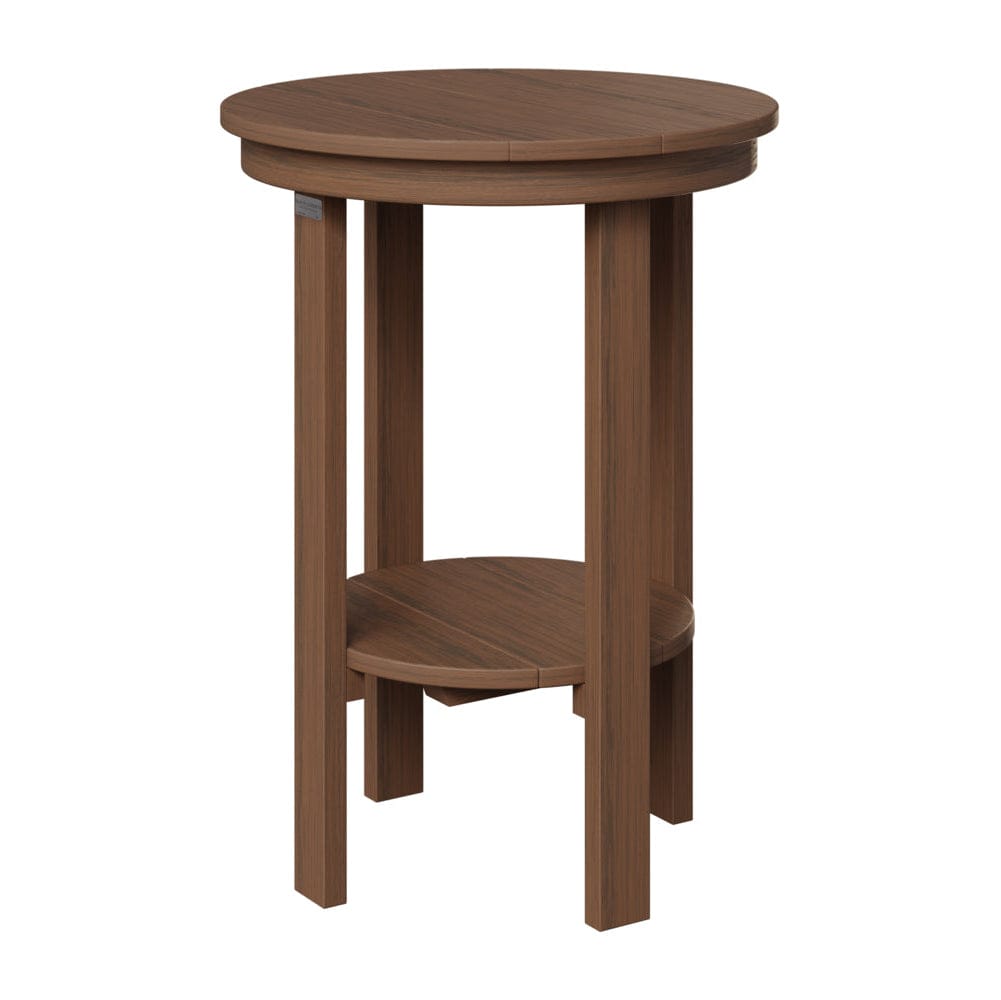 Berlin Gardens Poly Lumber Round End Counter Table