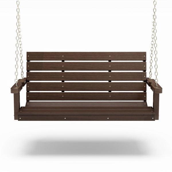 SimplyPoly Amish Made Signature Recycled Plastic Porch Swing