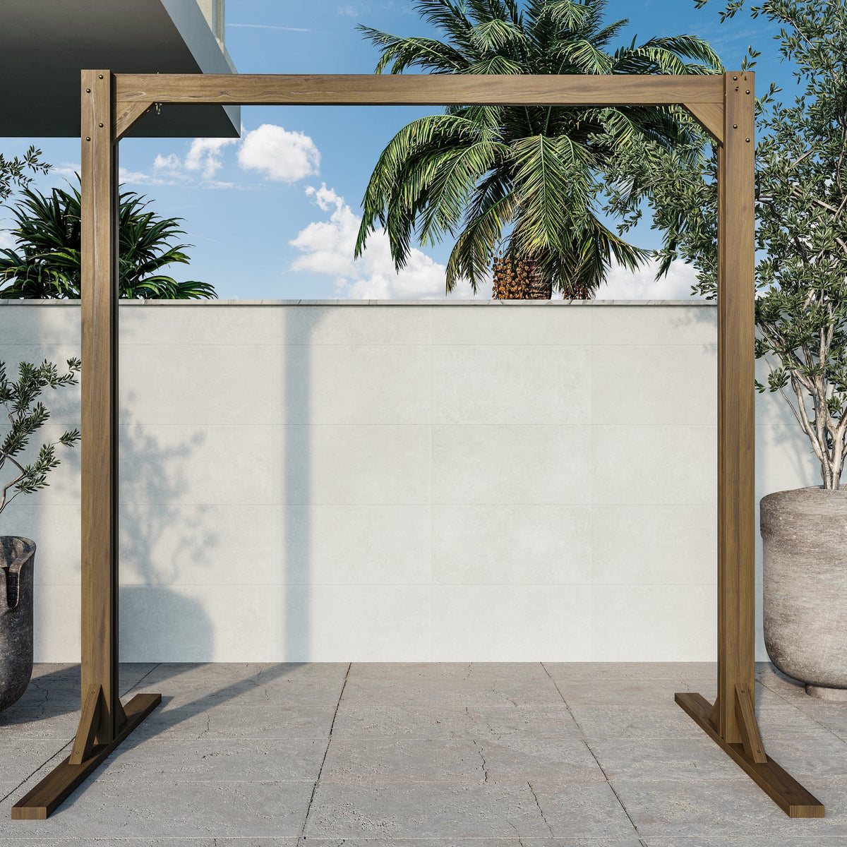 Amish Casual Modern Outdoor Swing Stand