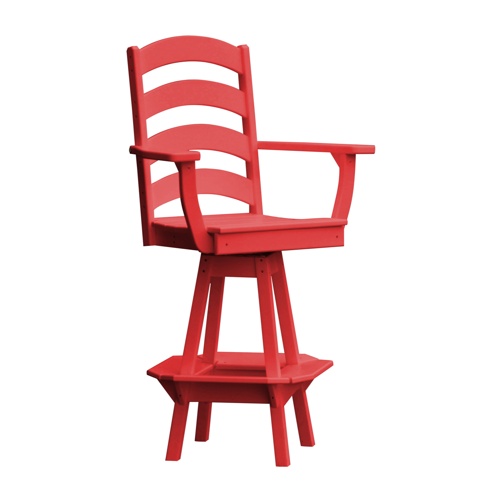 Keystone Amish Co. Josie Poly Composite Swivel Bar Chair