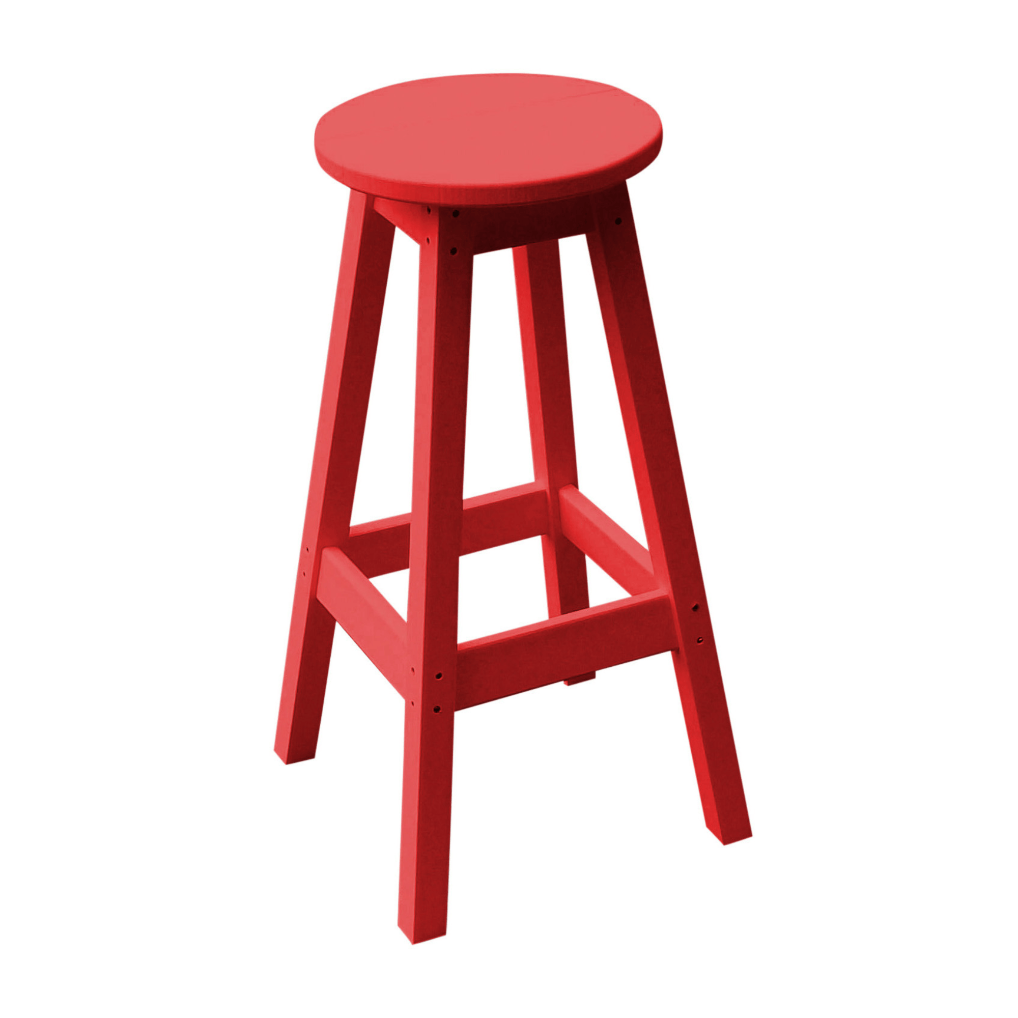 Keystone Amish Co. Poly Composite Round Bar Stool