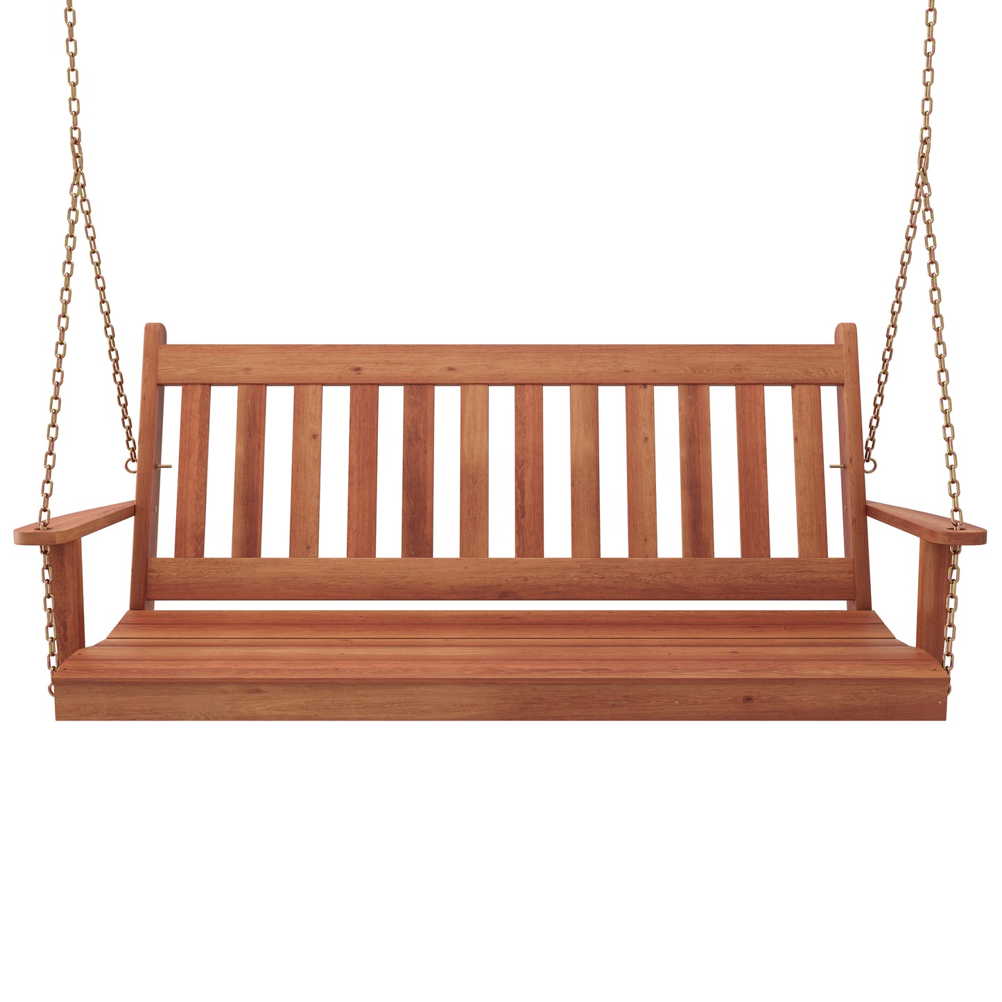 Keystone Amish Co. 5 Foot Franklin Red Cedar Porch Swing without Cupholders