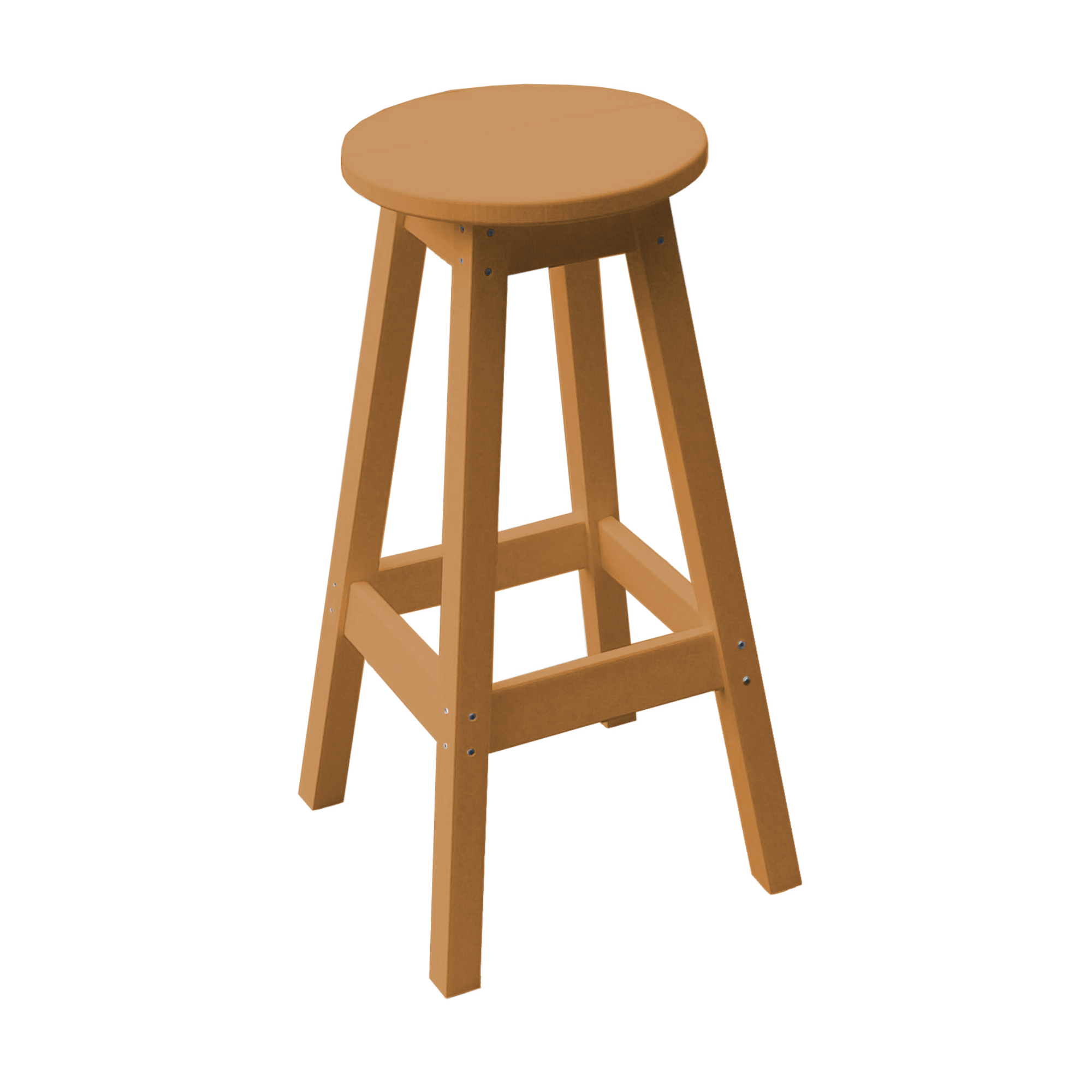 Keystone Amish Co. Poly Composite Round Bar Stool