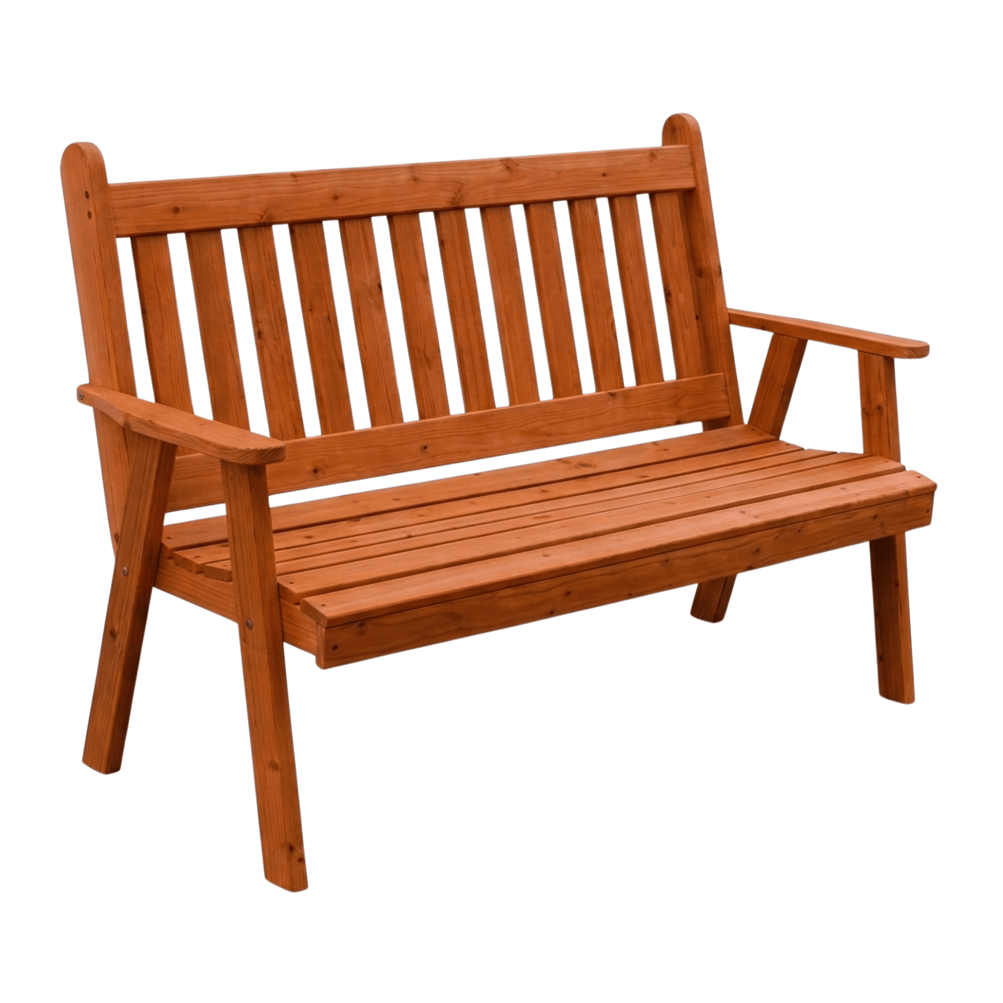 Keystone Amish Co. Red Cedar Franklin Garden Bench