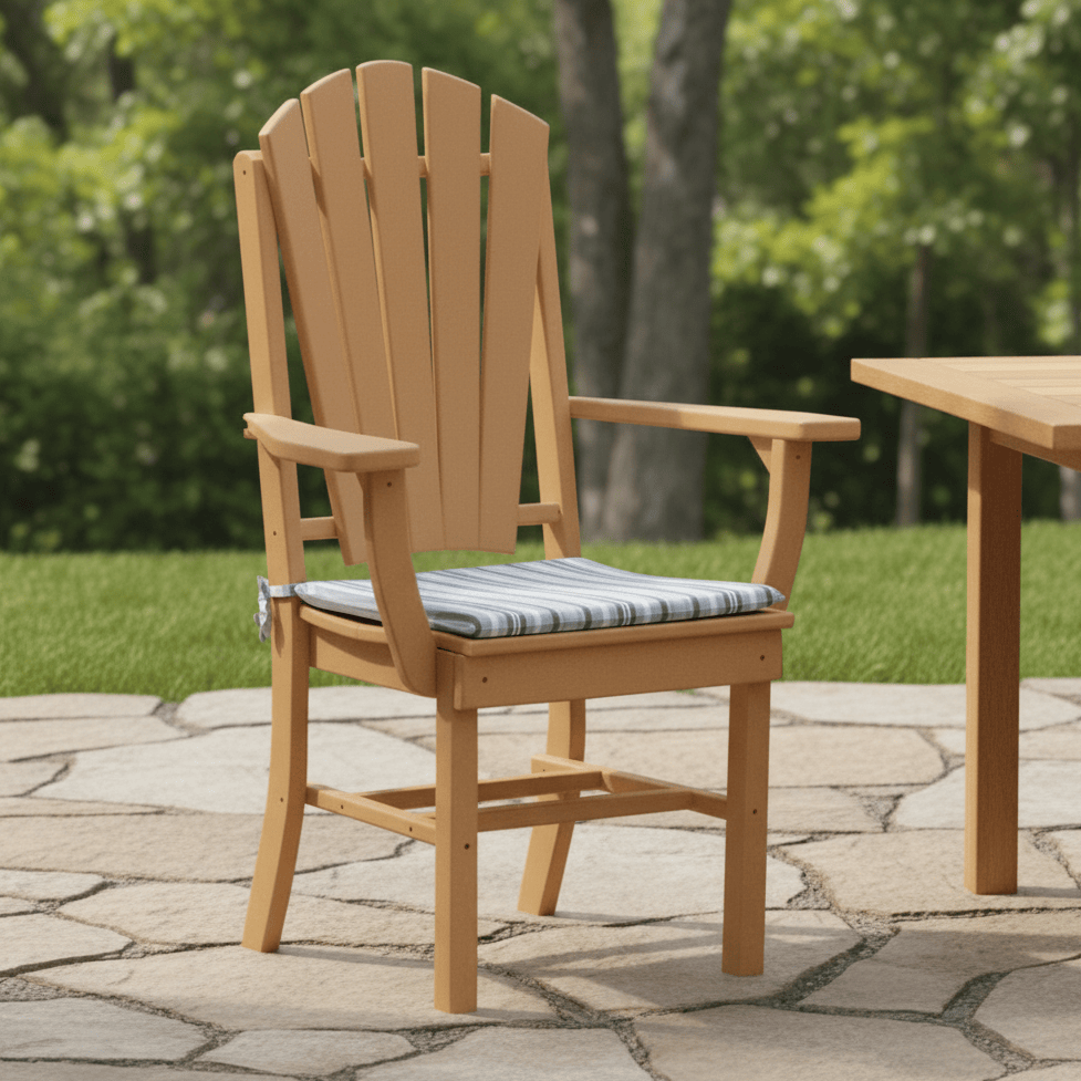 Keystone Amish Co. Sunburst Poly Outdoor Dining Arm Chair