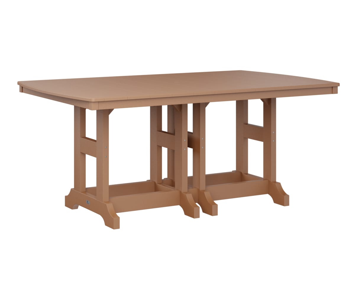 Berlin Gardens Classic Rectangular Poly Table & Bench Dining Set
