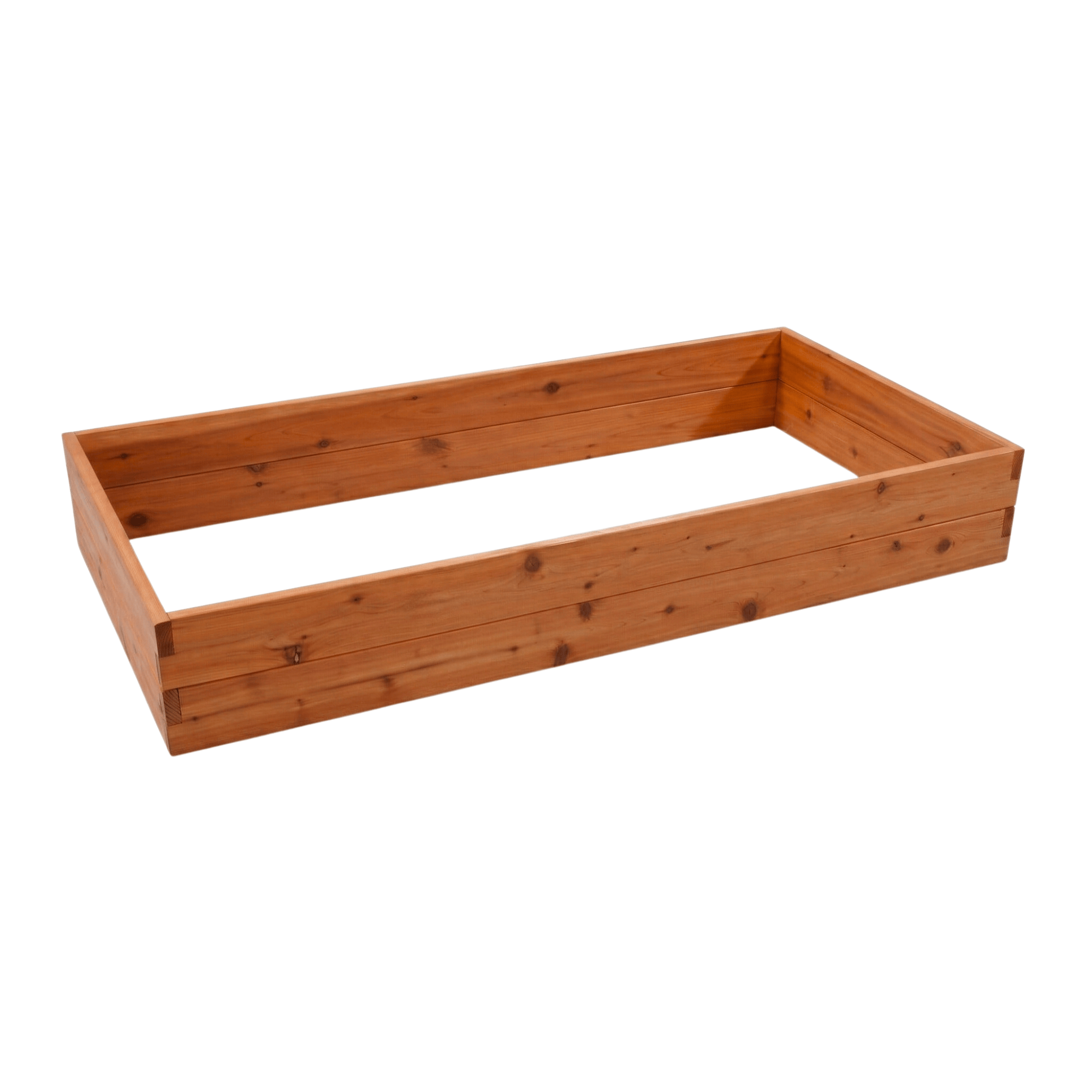 Keystone Amish Co. Red Cedar Double Height Raised Garden Bed