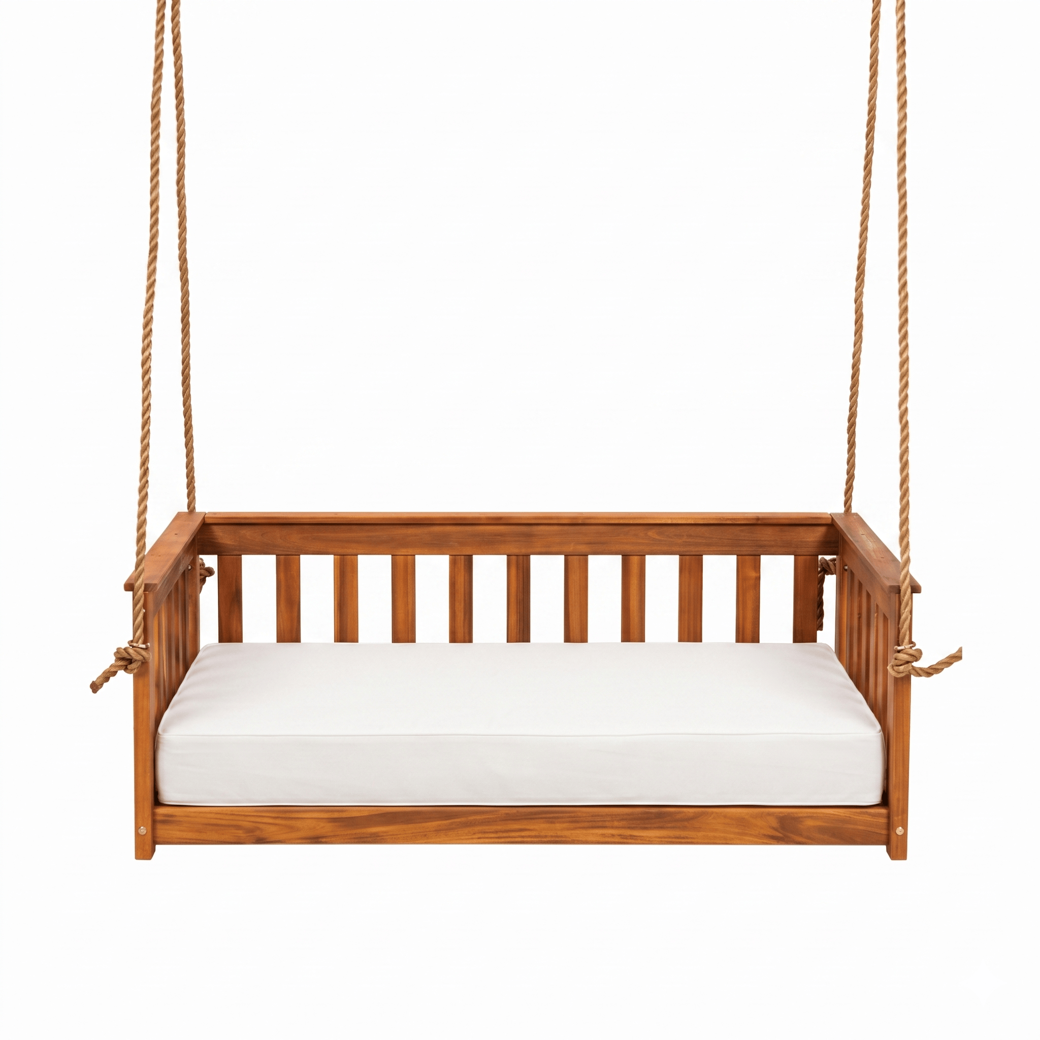 East Green Charleston Daybed Swing with Cushion, Crib Size