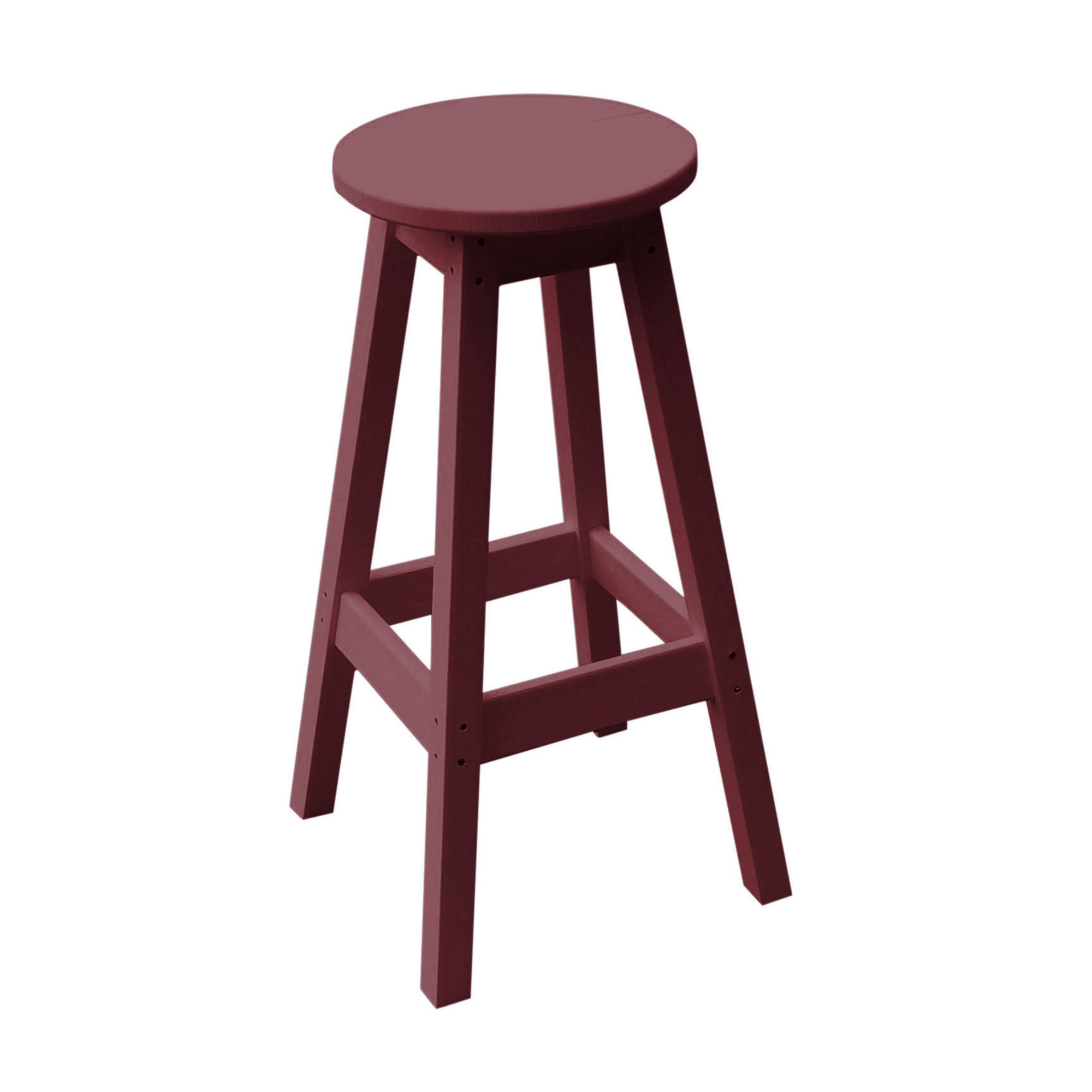 Keystone Amish Co. Poly Composite Round Bar Stool