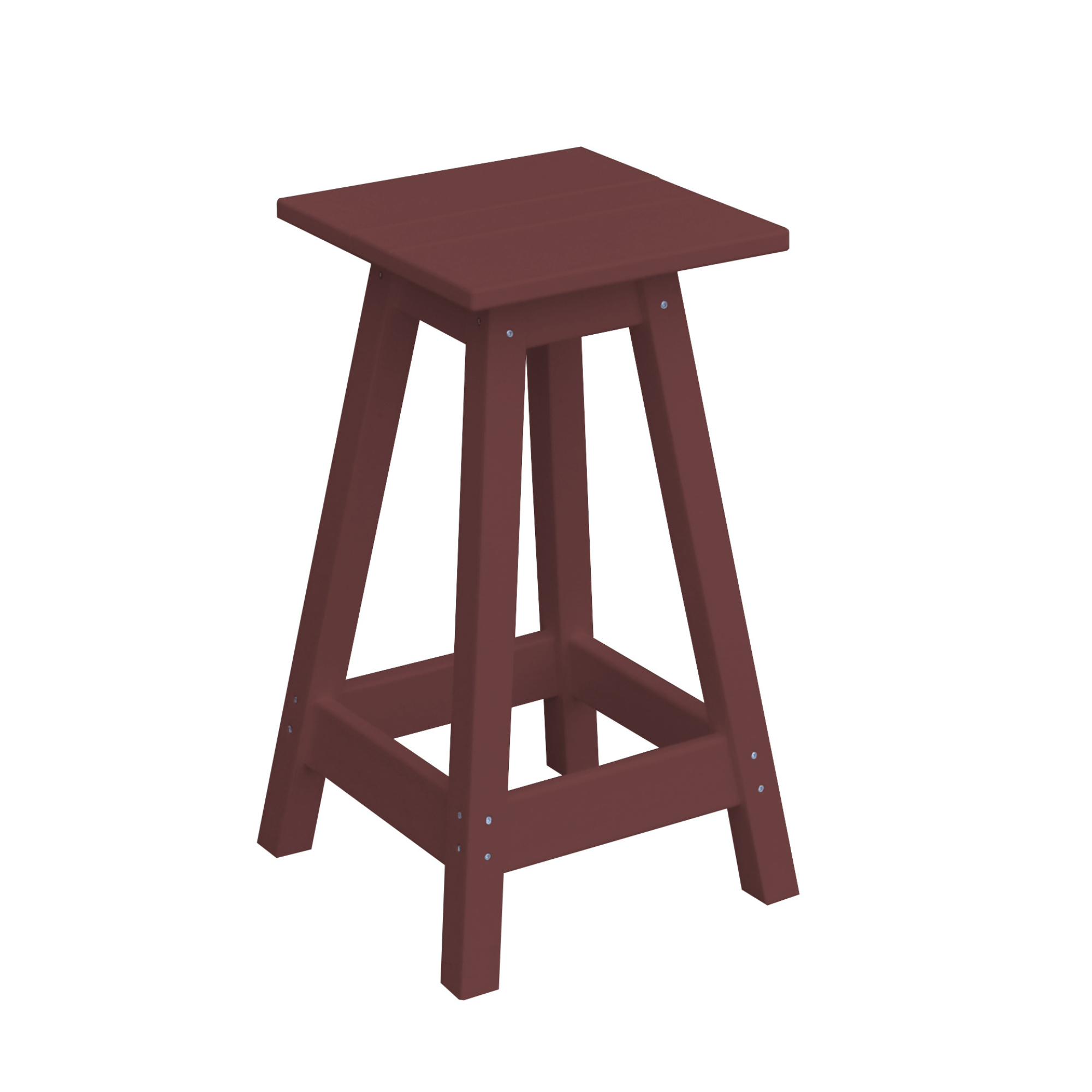 Keystone Amish Co. Square Poly Counter Stool