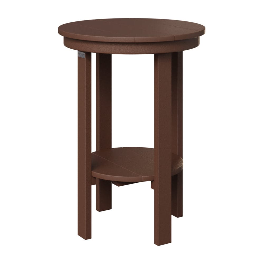 Berlin Gardens Poly Lumber Round End Counter Table