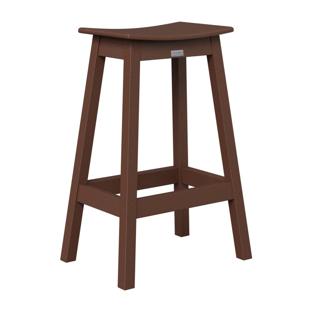 Berlin Gardens Saddle Poly Lumber Bar Stool