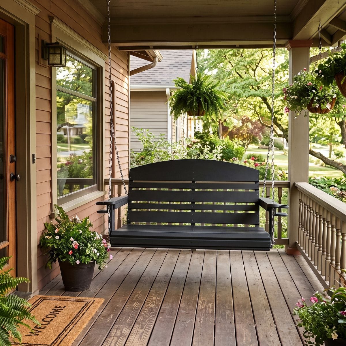 Live Casual Classic Composite Porch Swing