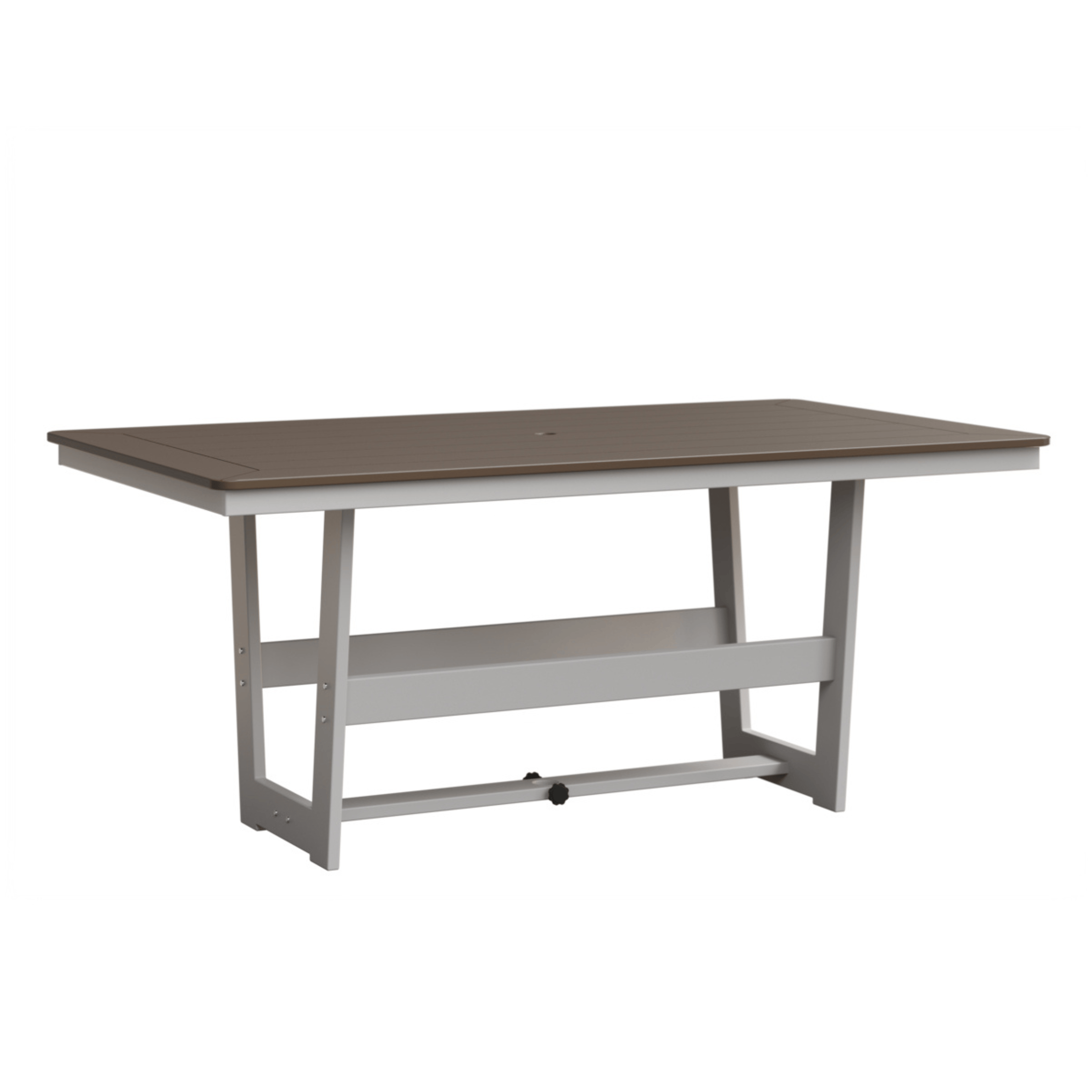 Berlin Gardens Hudson 70" Outdoor Poly Lumber Rectangular Dining Table