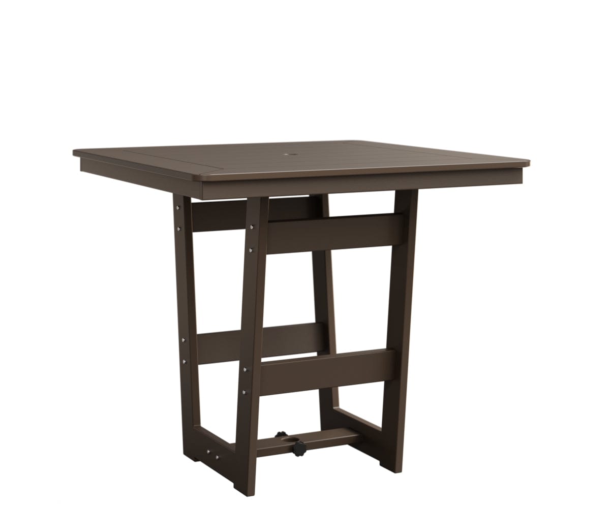 Berlin Gardens Hudson 40" Outdoor Poly Lumber Square Counter Height Table