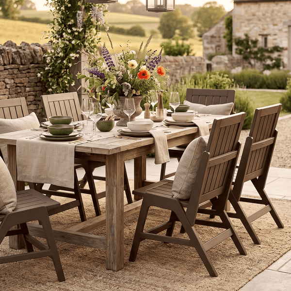Berlin Gardens Kinsley Outdoor Poly Lumber Dining Side Chair