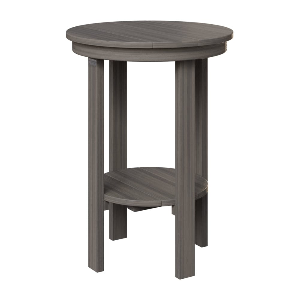 Berlin Gardens Poly Lumber Round End Counter Table