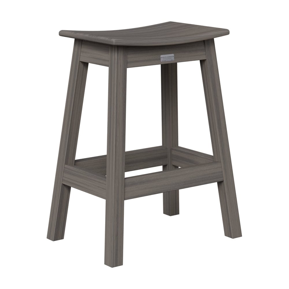 Berlin Gardens Saddle Poly Lumber Counter Stool