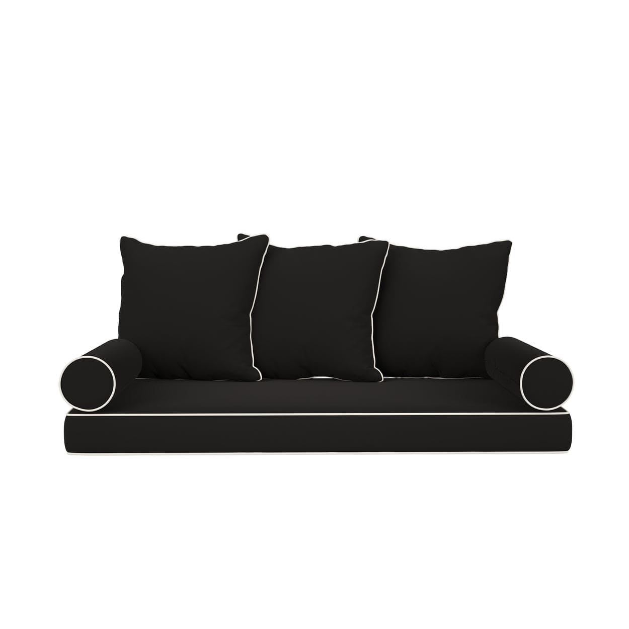 Cushion Perfect Sunbrella Swing Bed Mattress And Pillows, Style 1