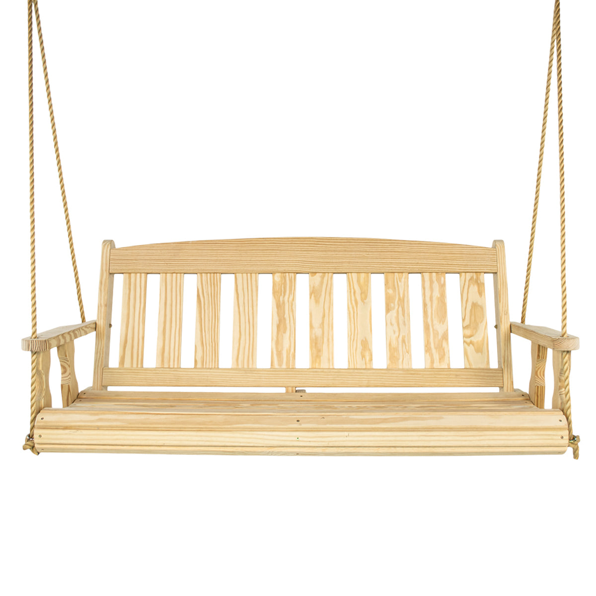 Amish Casual 4 Foot Unfinished Mission Porch Swing