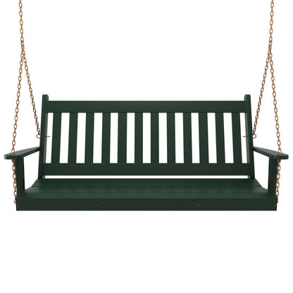 Keystone Amish Co. 4 Foot Franklin Porch Swing, Unfinished