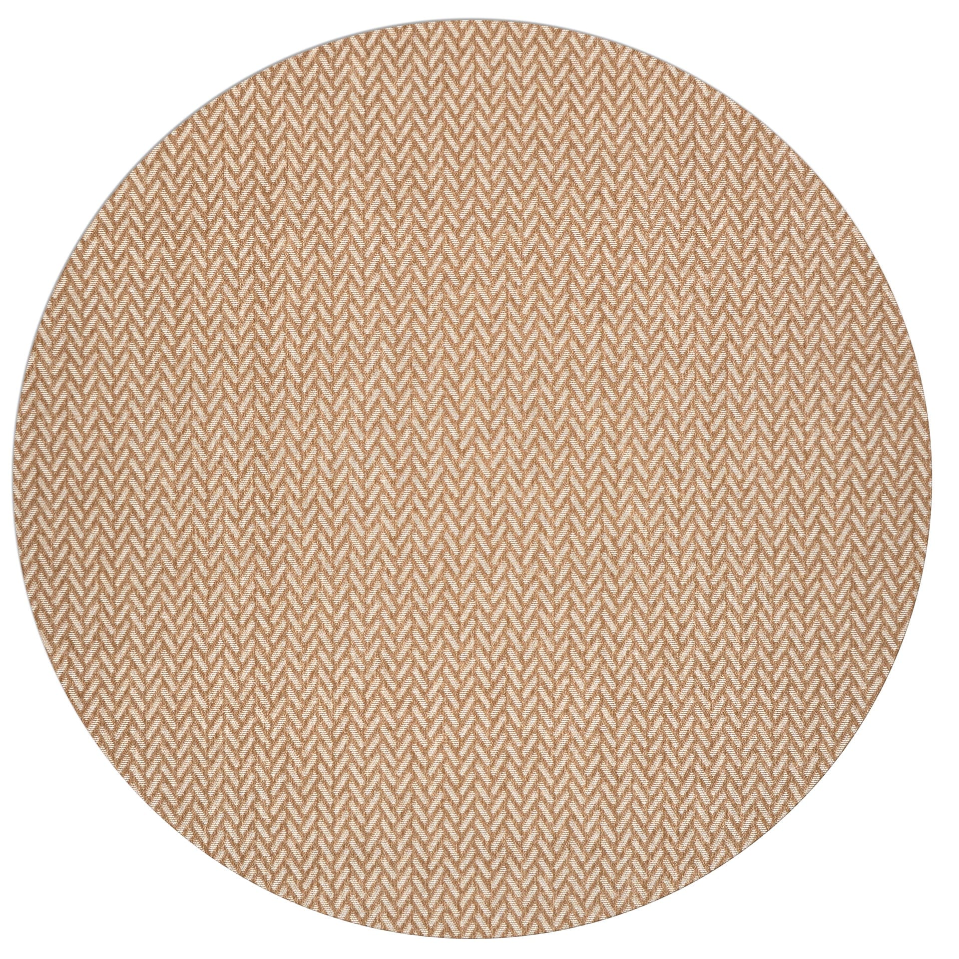East Green Haussmann Chevron Outdoor Area Rug